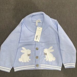 Janie and Jack bunny cardigan